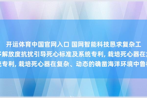 开运体育中国官网入口 国网智能科技恳求复杂工况下水下机器东谈主多解放度抗扰引导死心标准及系统专利, 栽培死心器在复杂、动态的确凿海洋环境中鲁棒性